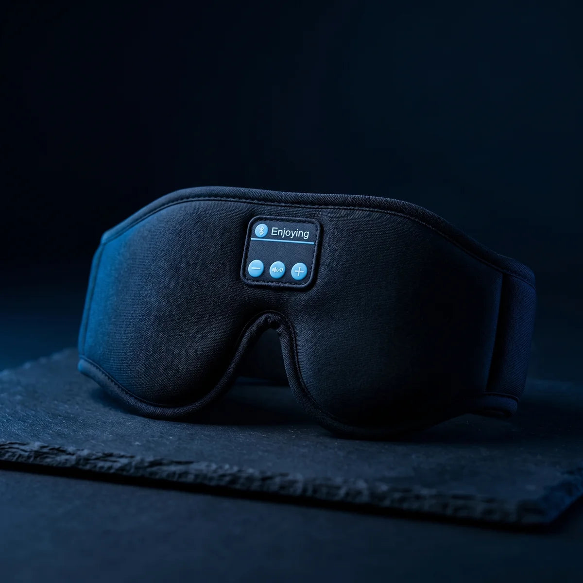 Antifaz Bluetooth 3 en 1 con luz azul